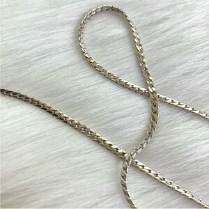 Sleek Silver Chain Necklace